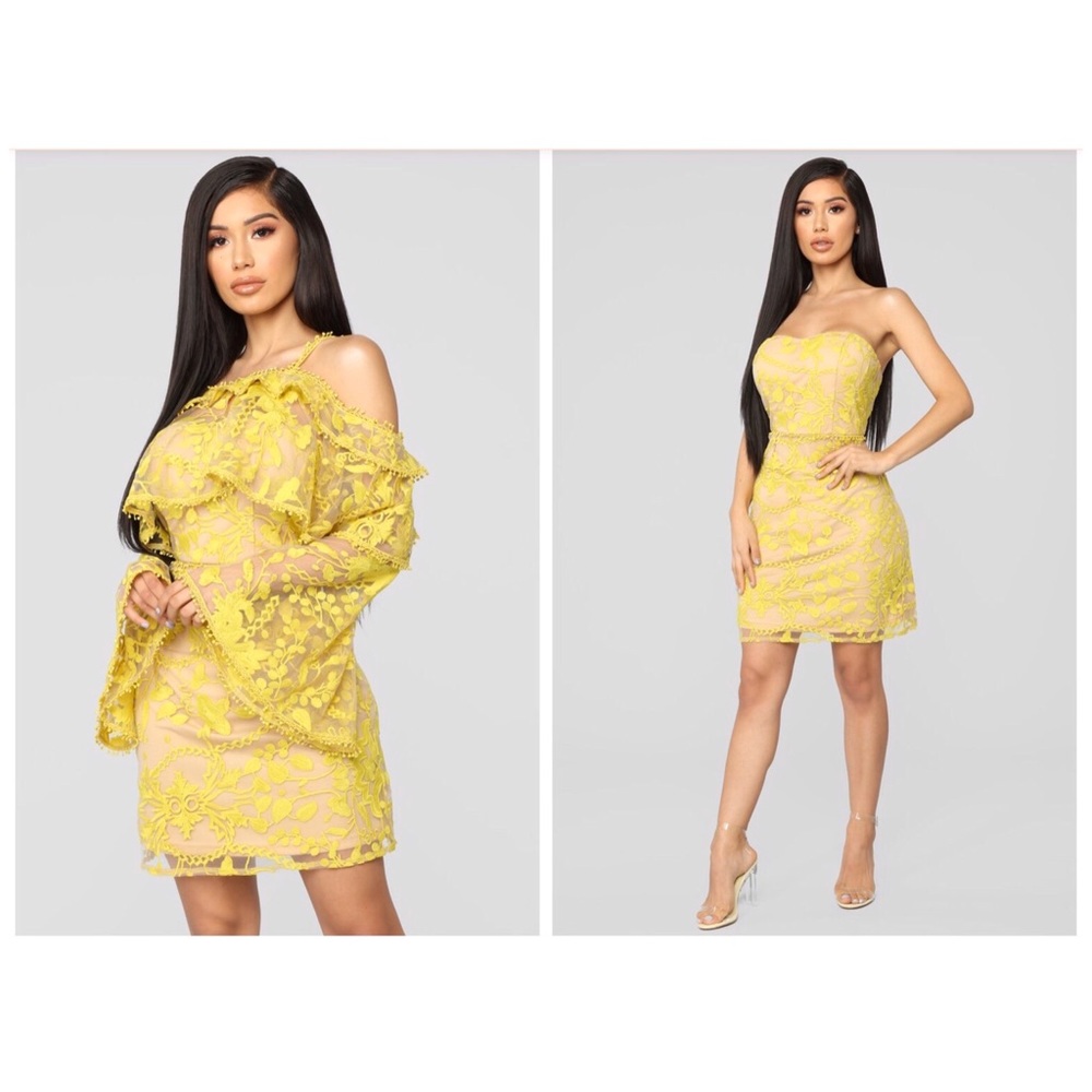 Stunning Embroidered dress 2 Pieces Bell Sleeves